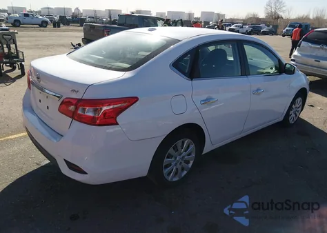 2017 Nissan Sentra Sv из США, поврежденный, VIN 3N1AB7APXHY291761
